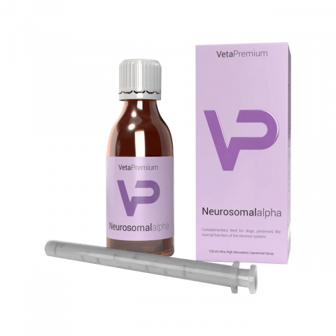 Afectiuni sistem nervos caini - VETAPRO LIPO NEUROSOMAL ALPHA SUPLIMENT CAINI 120ML