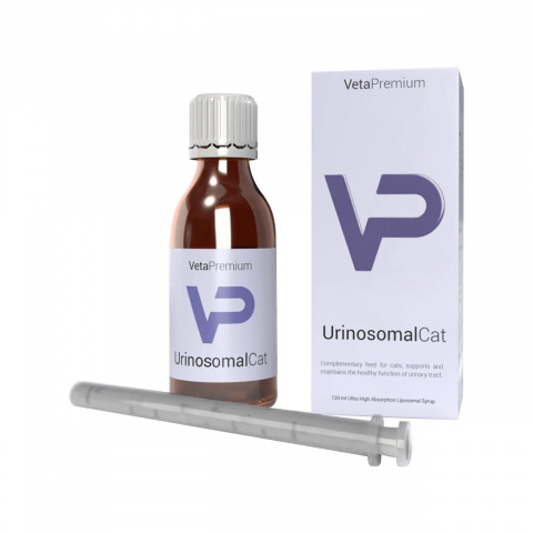 Afectiuni renale/urinare pisici - VETAPRO LIPO URINOSOMAL SUPLIMENT PISICI 120ML
