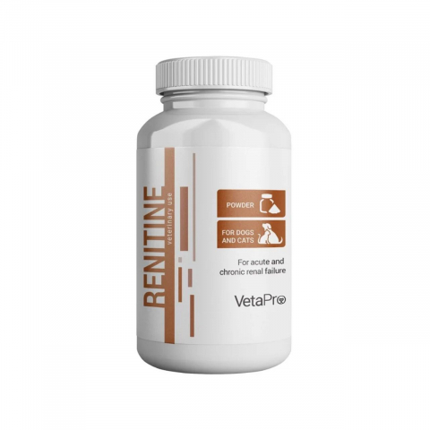 Afectini renale/urinare caini - VETAPRO RENITINE PUDRA 80G SUPORT RENAL CAINI SI PISICI