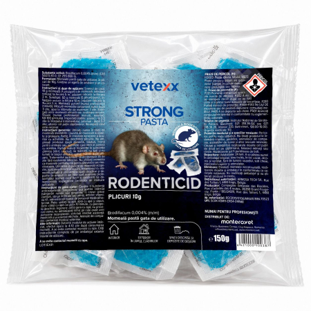 Otrava momeala sobolani si soareci, Vetexx STRONG plicuri moi 3kg, (20*150gr) [1]