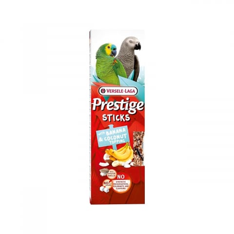 Hrana papagali mari - VL BATON PRESTIGE PAPAGALI BANANA CU TOPING DE COCOS 140G