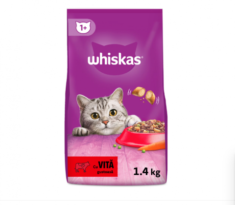 Pisici adulte - Whiskas cu Vita 1,4 kg