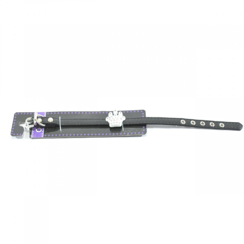 Zgarzi si hamuri pisici - ZGARDA PENTRU PISICI CU STRASURI 28CM/AM13111