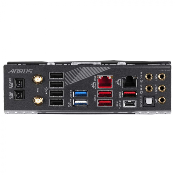 GIGABYTE X570 AORUS Master Placă de bază cu VRM Digital Direct 14 Phase Infineon, Triple PCIe 4.0 M.2 cu Protecții Termice, Intel WiFi 6 802.11ax, ESS Sabre HiFi 9118, 2.5GbE+1GbE LAN -CU PARTICULARIT [6]