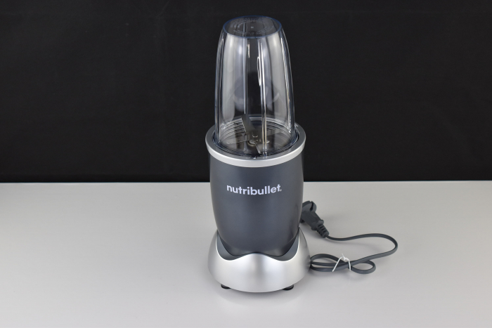 Blender Nutribullet Original, 600 W, 1 viteza, cupa inalta 0.7l, Argintiu - CA NOU [7]