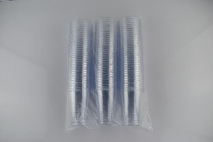 100 de Pahare din Plastic, 240 ml, Reutilizabile, Transparente, pentru Petreceri, Cocktailuri, Aniversări - CA NOU [5]