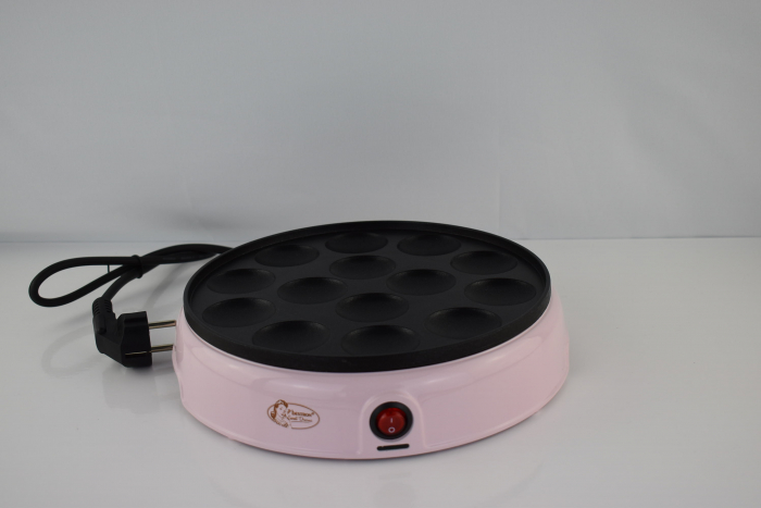 Aparat de facut mini clatite, Bestron, Roz 800W - CA NOU [4]