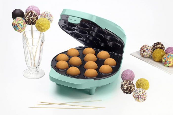 Bestron Aparat pentru Cake Pops în Design Retro, inclusiv Suport și Bețișoare, Cu Strat Antiaderent, 700 W - CA NOU [3]