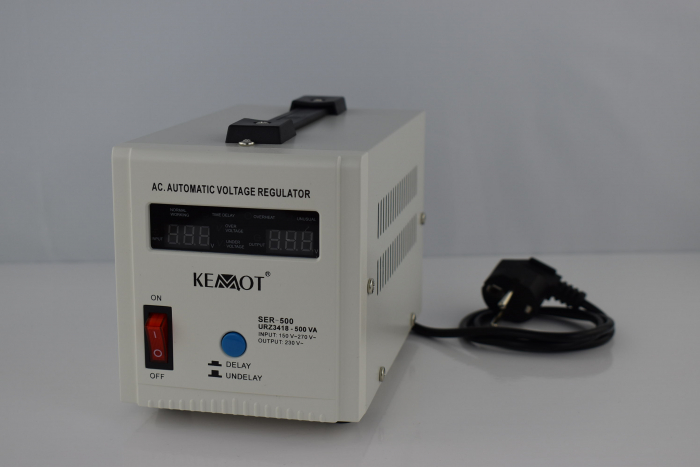 Stabilizator automat de tensiune KEMOT SER-500 - CA NOU [4]