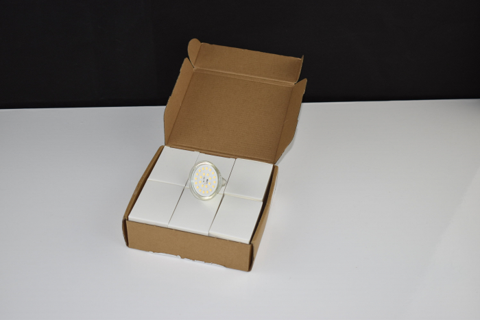 6 becuri LED GU5.3, 5W, 12V MR16, cu 500 de lumeni, culoare neutrală 4000K, non-dimabile -CA NOU [6]