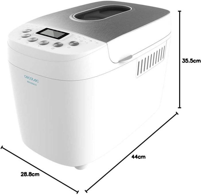 Cecotec Bread&Co 1500 PerfectCook – Mașină de Pâine [7]