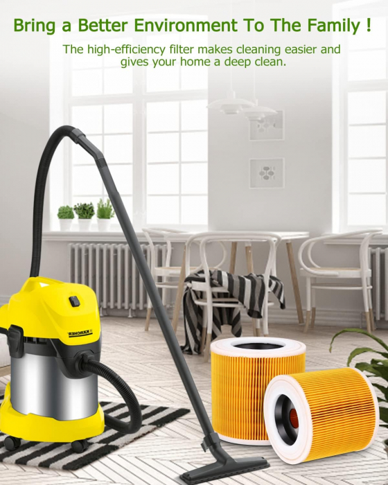 2X filtre pentru aspirator Kärcher - CA NOU [4]