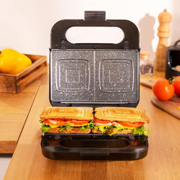 Sandwichmaker Cecotec Rock'nToast 4in1, 1000 W Putere, 4 Plăci Schimbabile - CA NOU [2]
