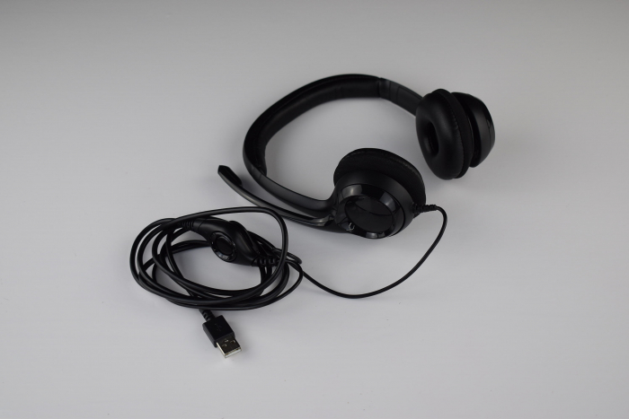 Logitech H390 Căști cu Microfon - CA  NOU [4]