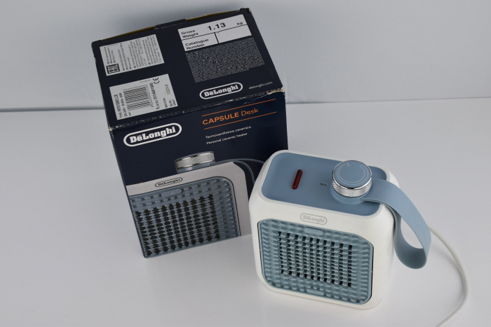 Aerotermă De'Longhi HFX10B03.LB silențios, cu grilă orientabilă, termostat de siguranță - BUN [4]