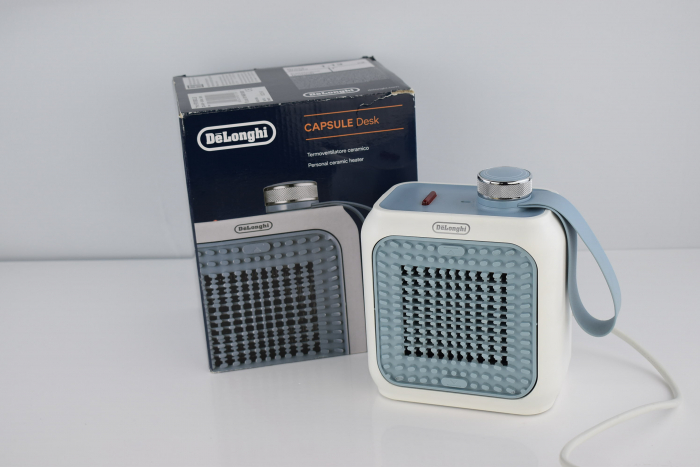 Aerotermă De'Longhi HFX10B03.LB silențios, cu grilă orientabilă, termostat de siguranță - BUN [3]