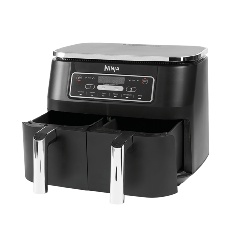 Airfryer Ninja Foodi DualZone AF300, 2400W, 7.6L, 6 Funcții – Gătire Dublă și Rapidă [3]