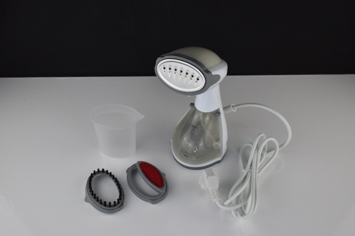 Aparat de călcat vertical cu aburi Ariete 4167, Portabil,1200 W, 0.26 l, Alb/Gri - CA NOU  [6]