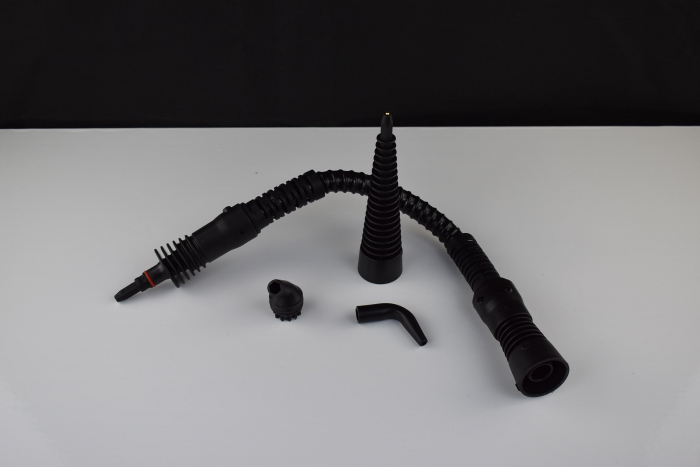 Aparat de curățat cu aburi - curăță, degresează și dezinfectează | Presiunea aburului de 3,5 bari max. | Curățător cu abur cu duză rotativă 360° și cablu de 5m | Curățitor inclus cu 9 accesorii | 1050 [4]