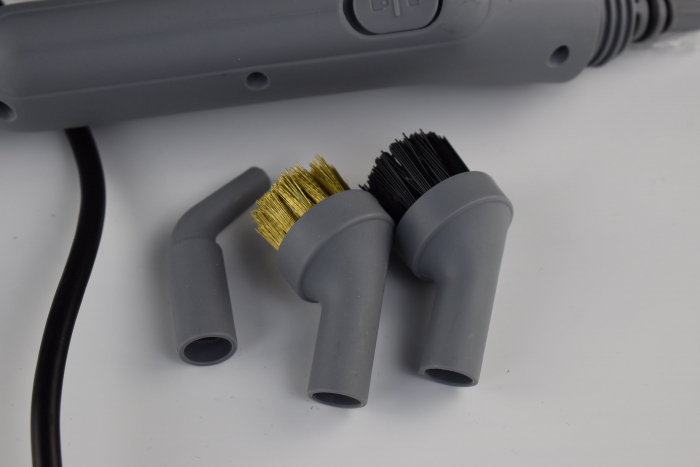 Aparat de Curățat cu aburi electric LEBENLANG 1000W, rezervor de 300ml + 10 accesorii - BUN [4]