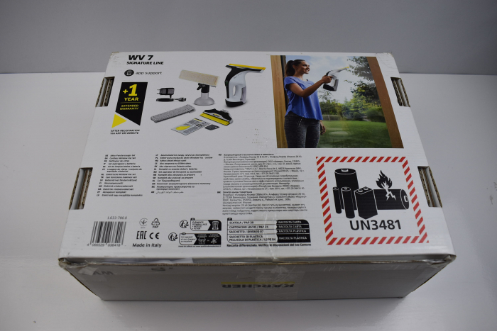 Aparat de curatat geamuri Karcher wv 7 signature line, functioneaza cu baterie, timp de lucru 35 minute - FOARTE BUN [9]