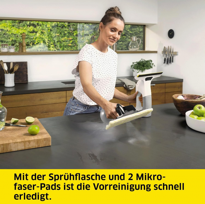 Aparat de curatat geamuri Karcher wv 7 signature line, functioneaza cu baterie, timp de lucru 35 minute - FOARTE BUN [3]