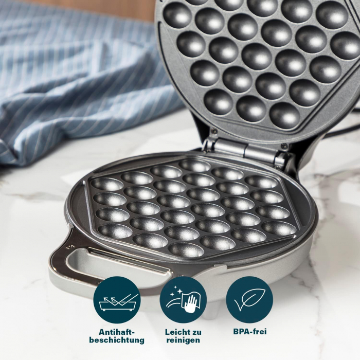 Aparat de facut vafe bubble waffle Princess ,Culoarea Negru - DAUNĂ DE TRANSPORT [5]