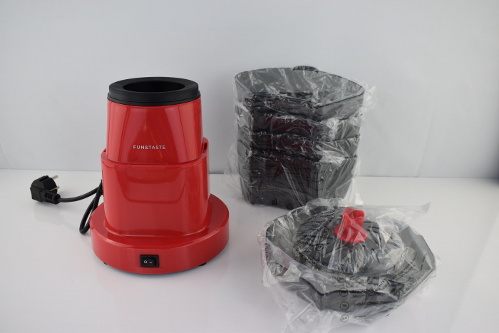 Aparat de popcorn Cecotec - Electric, 1200 W, gata în 2 minute, 4 recipiente detașabile, 4,5 litri -CA NOU [4]