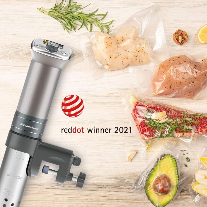 Aparat de Gătit Sous Vide KitchenBoss G320 Pro -CA NOU [6]