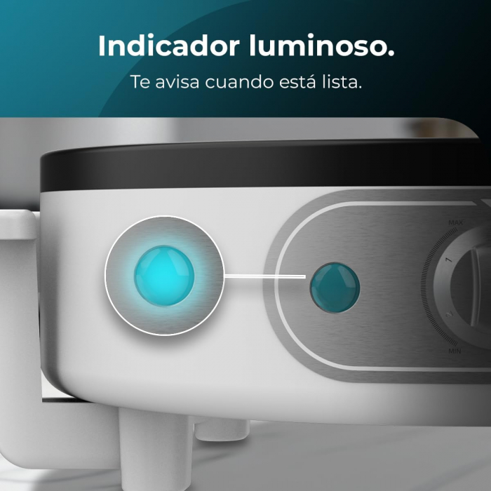 Aparat pentru preparat clătite Cecotec Fun Creepy. Putere 1200W, Acoperire antiaderentă, Role pentru întinderea aluatului și Spatulă, Putere reglabilă, Diametru de 30,5cm -FOARTE BUN [5]