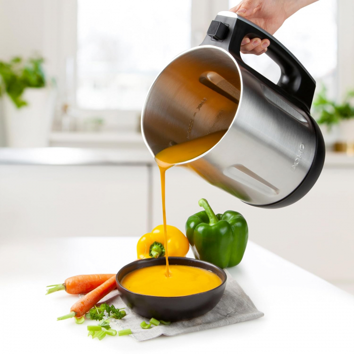 Aparat pentru supă cremă și lapte vegetal, Oțel Inoxidabil - FOARTE BUN [7]