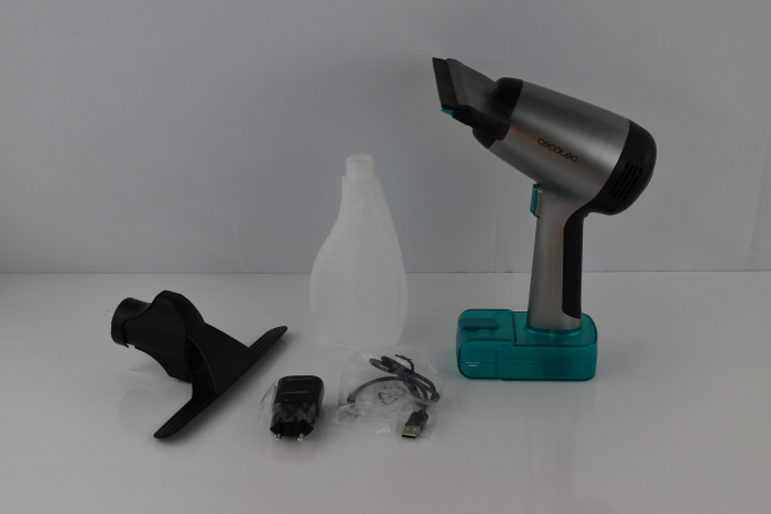 Aspirator de geamuri Cecotec Limpiacristales Conga Rockstar 3700 Glass. Stergator geamuri 3 în 1 aspiră, pulverizează și șterge -CA NOU [9]