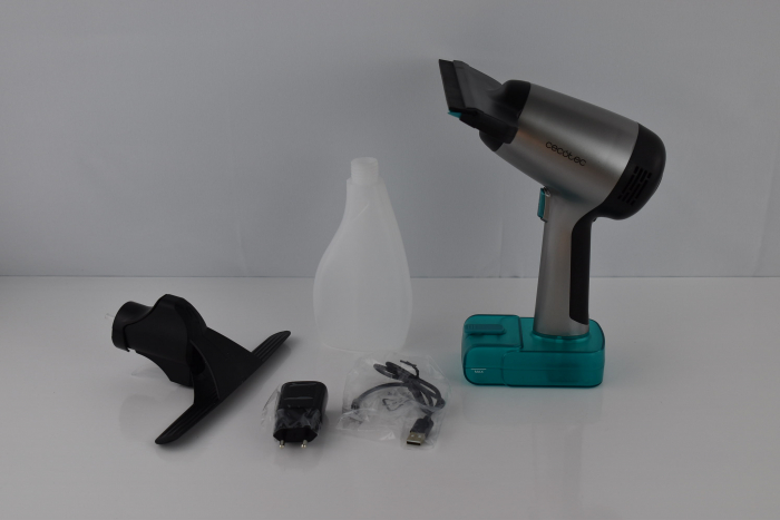 Aspirator de geamuri Cecotec Limpiacristales Conga Rockstar 3700 Glass. Stergator geamuri 3 în 1 aspiră, pulverizează și șterge -CA NOU [8]