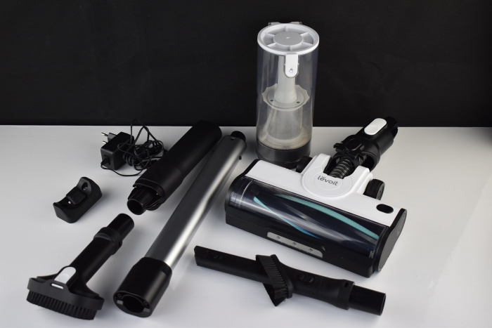 Aspirator fără sac cu acumulator Levoit,  aspirator fără fir cu performanță de filtrare de 99,9% -FOARTE BUN [7]