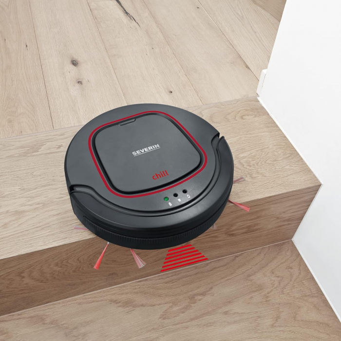 Aspirator robot Severin RB7025 - gri, roșu și negru -FOARTE BUN [2]