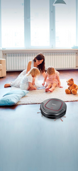 Aspirator robot Severin RB7025 - gri, roșu și negru -FOARTE BUN [5]