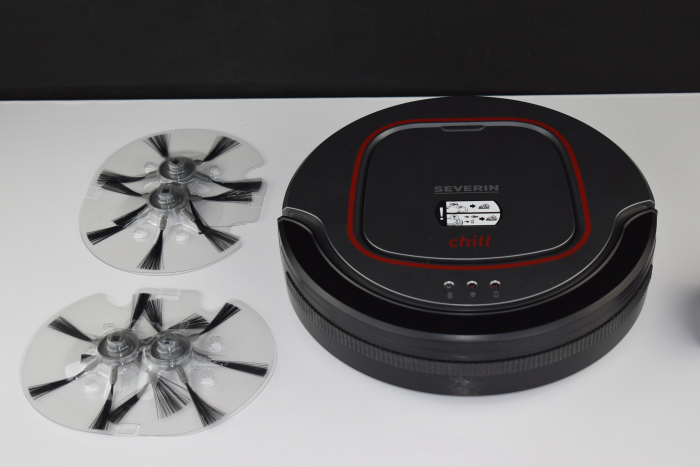 Aspirator robot Severin RB7025 - gri, roșu și negru -FOARTE BUN [8]