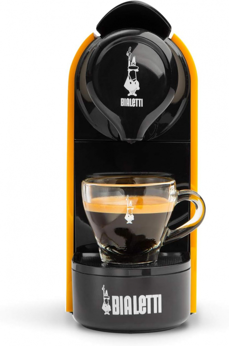 Bialetti Gioia, Aparat de cafea cu apsule, Recipient de 500 ml, 1200 W, portocaliu - Foarte bun [4]