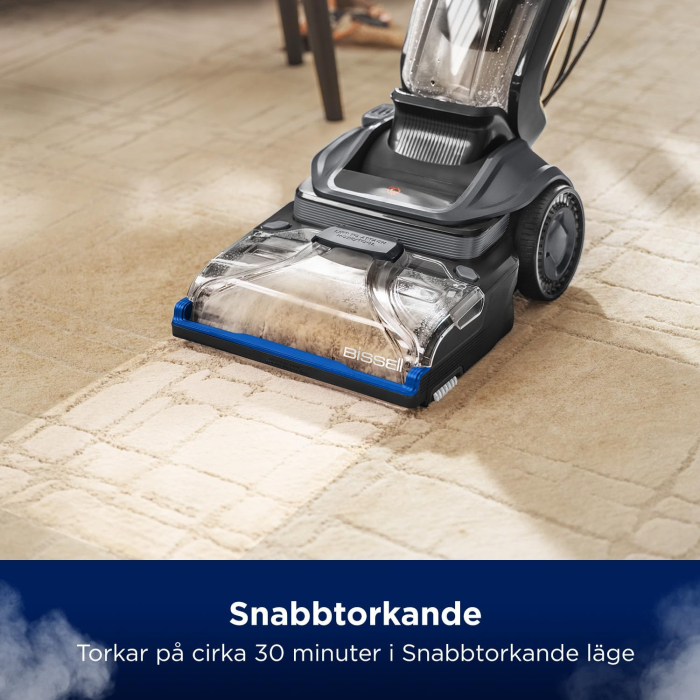 Bissell Revolution HydroSteam – Aspirator pentru covoare și tapițerie, aparat pentru îndepărtarea petelor, culoare neagră [5]