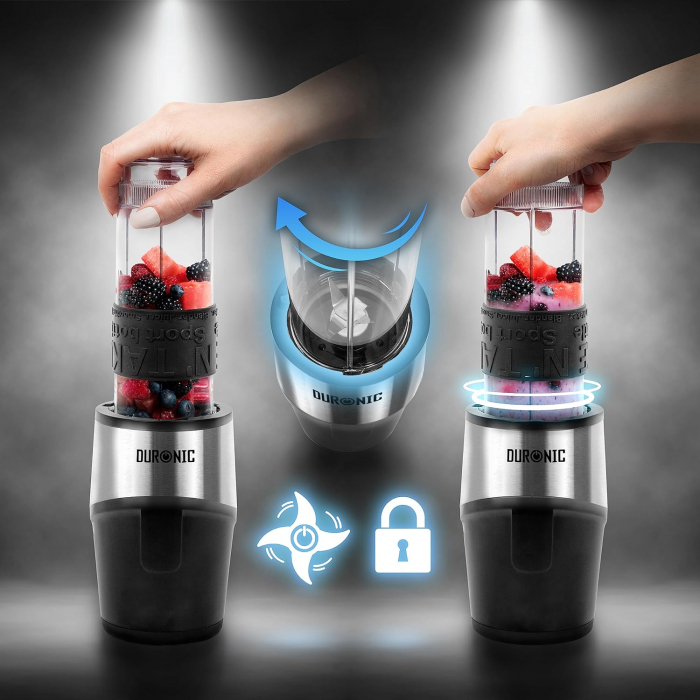 Blender Duronic BL520 2 recipiente 570 ml și 400 ml, 500 W -CA NOU [2]