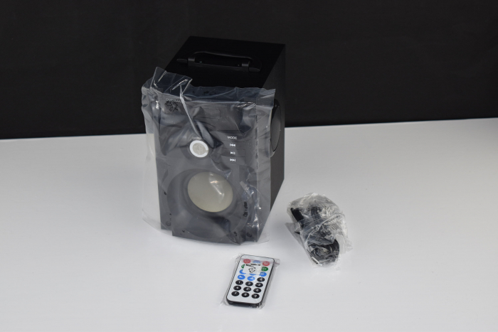 Boxă Bluetooth Overmax Soundbeat 2.0, cu port USB, slot SD, intrare AUX, radio, Jack Mini de 3,5 mm, conectivitate Bluetooth 2.1, suport MP3, afișaj LED. -CA NOU [9]