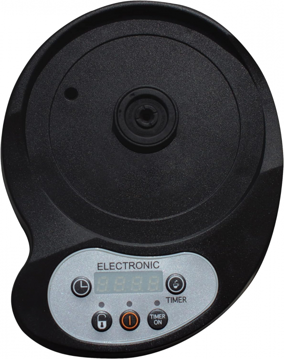 Cafetieră electrică programabilă BEHOME Moka Electrică pentru 3 cești cu timer, cafea caldă timp de 30 de minute, din aluminiu, - BUN [3]