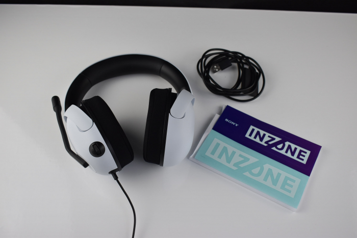 Căști de gaming Sony INZONE H3 MDR-G300W  360 Spatial sound, Design elegant [4]