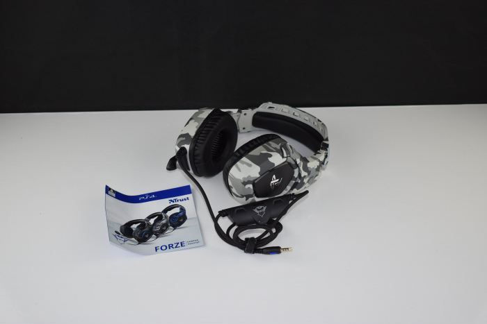 Casti Trust, PC/Jocuri, PS4/PS5 Original/PS4 Pro/PS4 Slim/PS5, 108 Db, Microfon, Negru/Albastru - CA NOU [8]