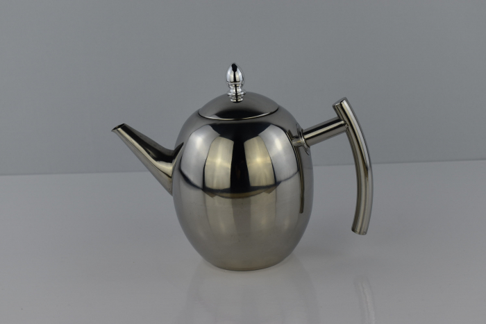 Ceainic din oțel inoxidabil de 1L cu infuzor (Ceainic Japonez), ibric pentru cafea, ceainic pentru plită [7]