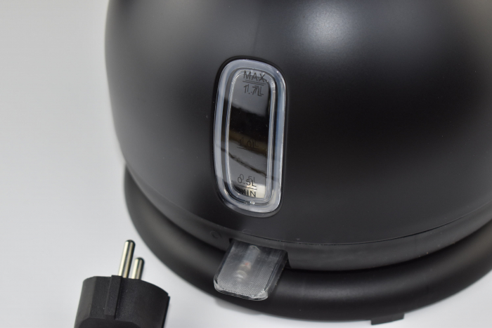 Ceainic Electric Impolio Retro din Oțel Inoxidabil - 1,7 L, 2200W, Negru Mat -CA NOU [3]