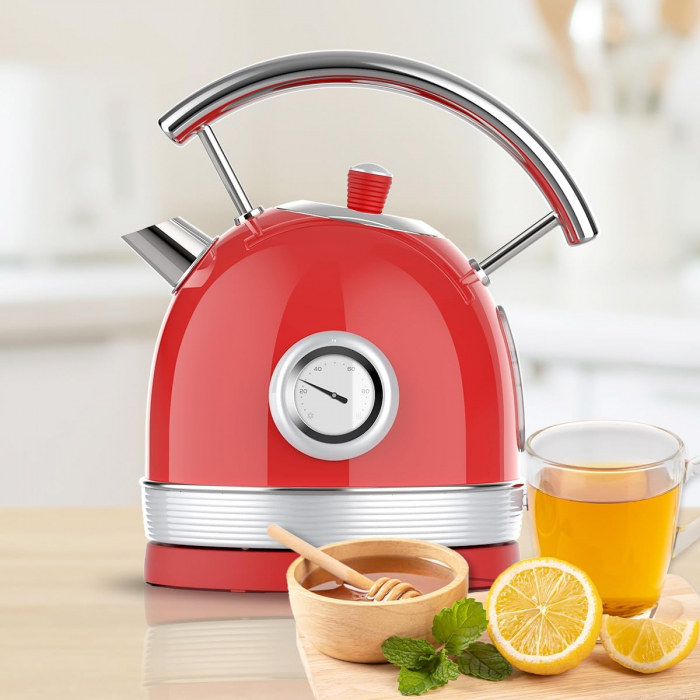 Cecotec Fierbător de Apă cu Capacitate de 1,8 Litri Thermosense 420 Vintage - FOARTE BUN [5]
