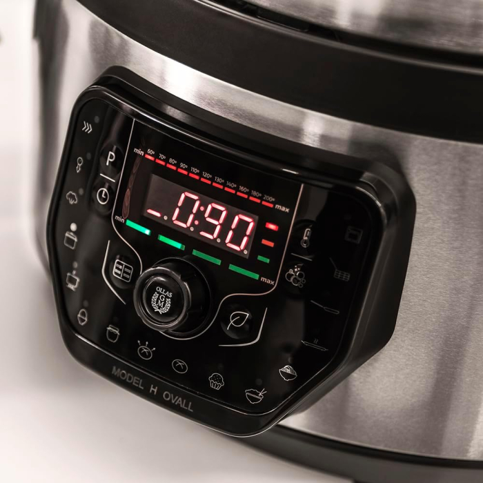 Cecotec GM H-Oval – Oală sub presiune programabilă 8 L, 24h, 15 sisteme de siguranță, 90 kPa, 19 programe [2]