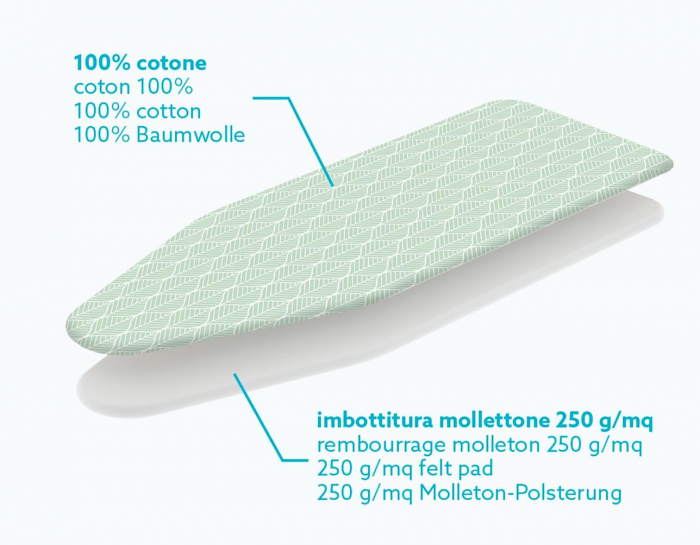 Colombo COP520 Husă pentru masă de călcat Cotton Coquillage - CA NOU [4]