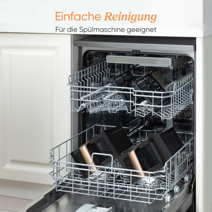 COSORI Air Fryer – Friteuză cu aer cald, 2 compartimente, 6‑în‑1, Dual Zone, XXL, capacitate 8,5 L, două camere, cu fereastră de vizualizare, pentru mese complete, 50 rețete incluse, eficientă din pun [4]